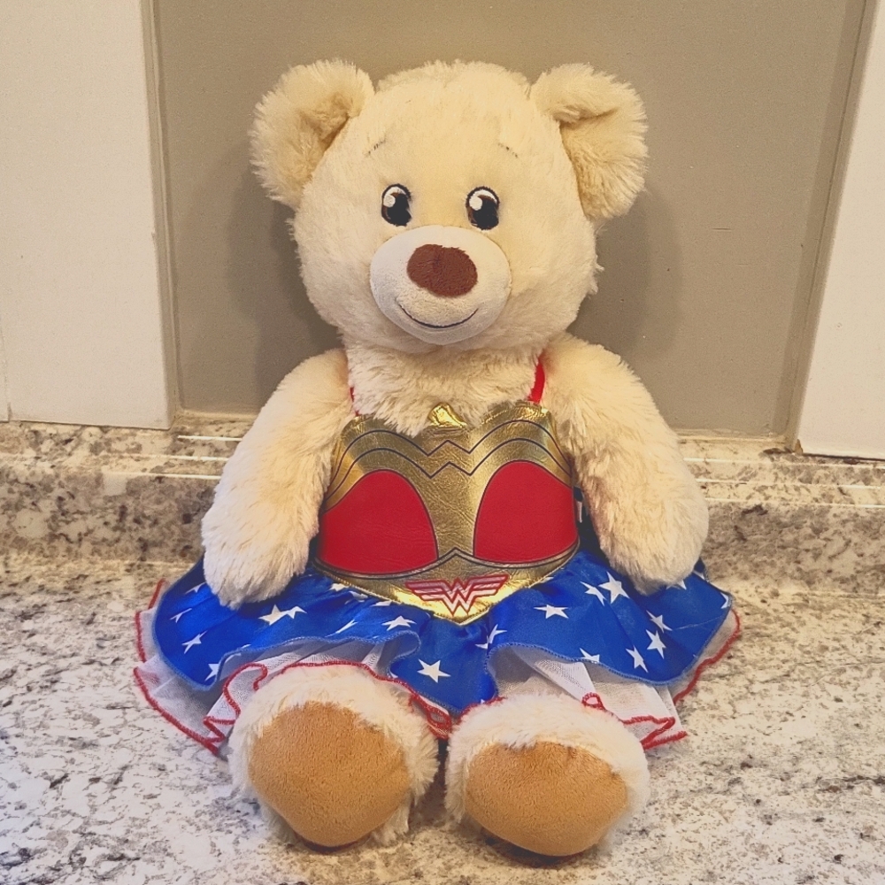 Build A Bear Wonder Woman Teddy Bear
